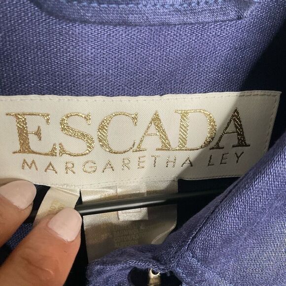 Escada Vintage Button Down Dress - Picture 3 of 6